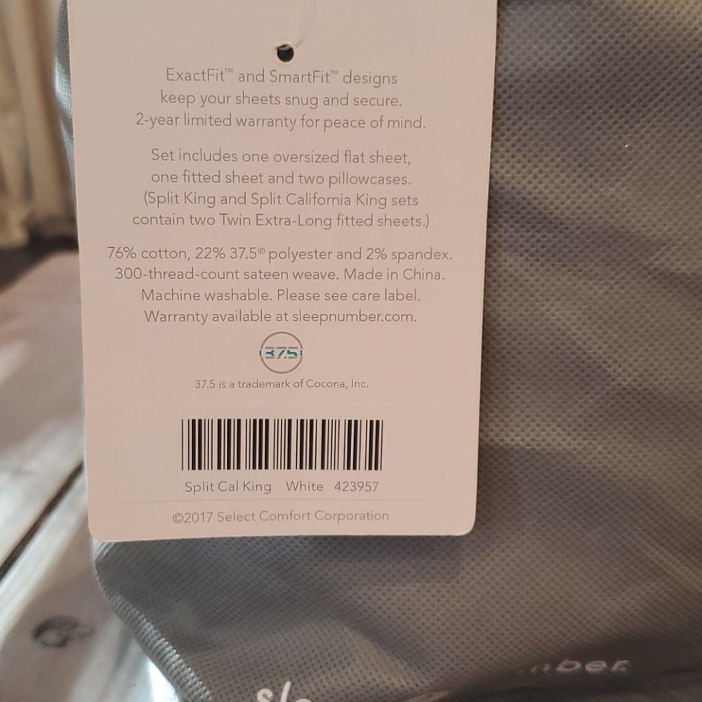 Sleep Number Split Cal King Adjustable - Bundle - Picture 5 of 5